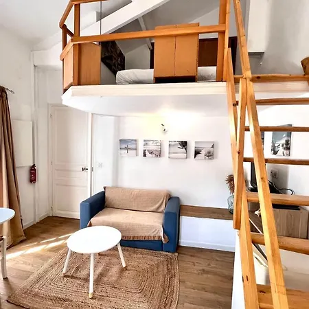 With Mezzanine In The Heart Of Old Wifi Air Conditioning * Antibes